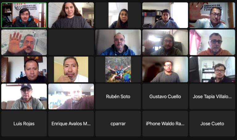 Supervisores de Sierra Gorda finalizan jornada de asambleas