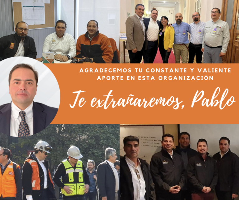 Fesumin se despide de dirigente Pablo Luttecke luego de más de 10 años de trabajo sindical