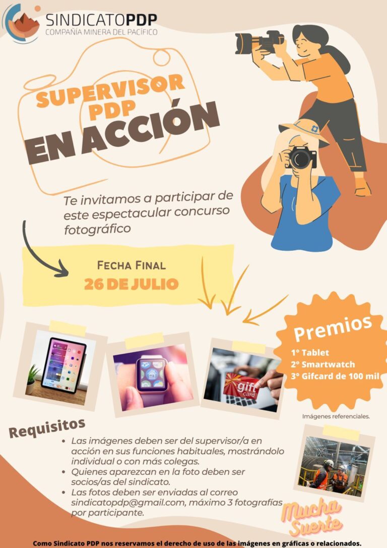 Sindicato PDP lanza el concurso «Supervisor PDP en Acción» para sus socios y socias