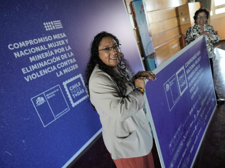 Compromiso Histórico en la Industria Minera: Eliminación de la Violencia contra la Mujer