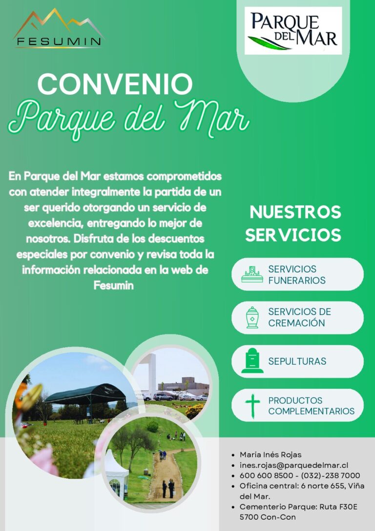 Fesumin recuerda sus beneficios para los socios: Convenios exclusivos en salud, educación, hospedaje, automotriz y más